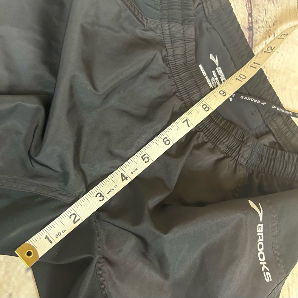 Brooks Running Pants Black shelter technology zipper ankles - Picture 11 of 12